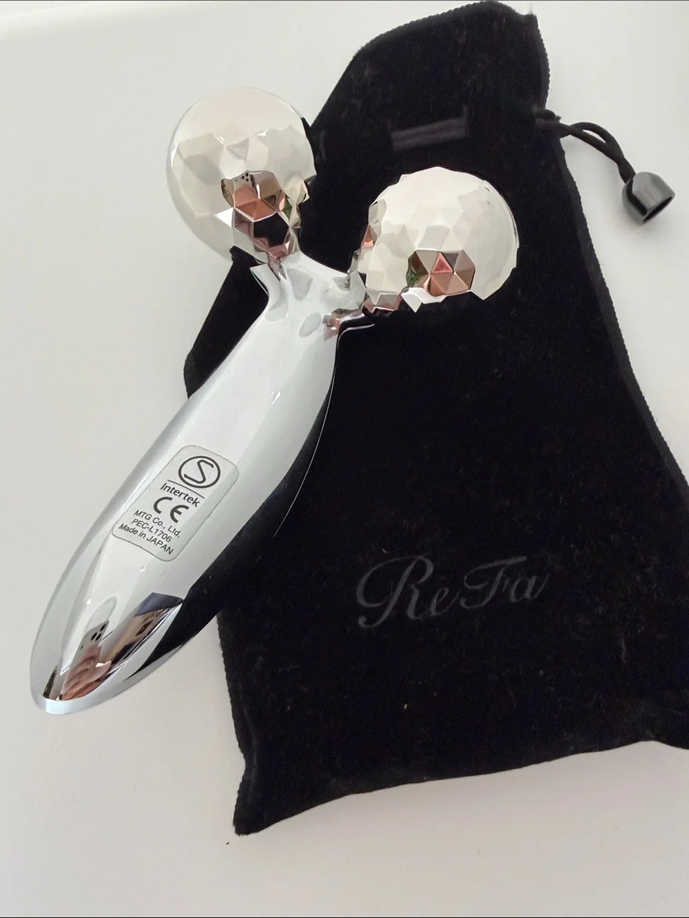 ReFa CARAT Platinum Microcurrent Facial & Body Roller - Authentic